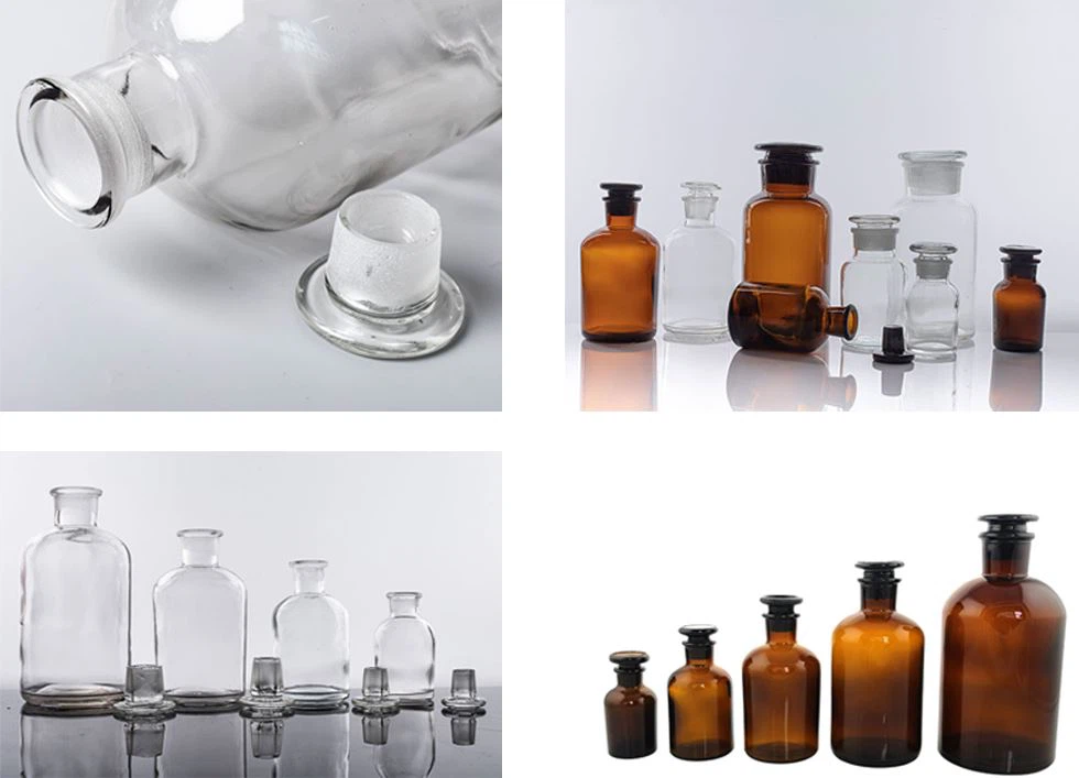 250ml 500ml Glass Reagent Bottle