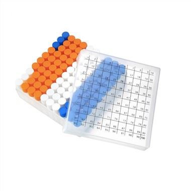 Kaxxa tal-Ħażna tal-Kaxxa tal-Kaxxa tal-Kaxxa tat-Tubu Krijovjali tal-Lab Plastic 81 B'Għatu