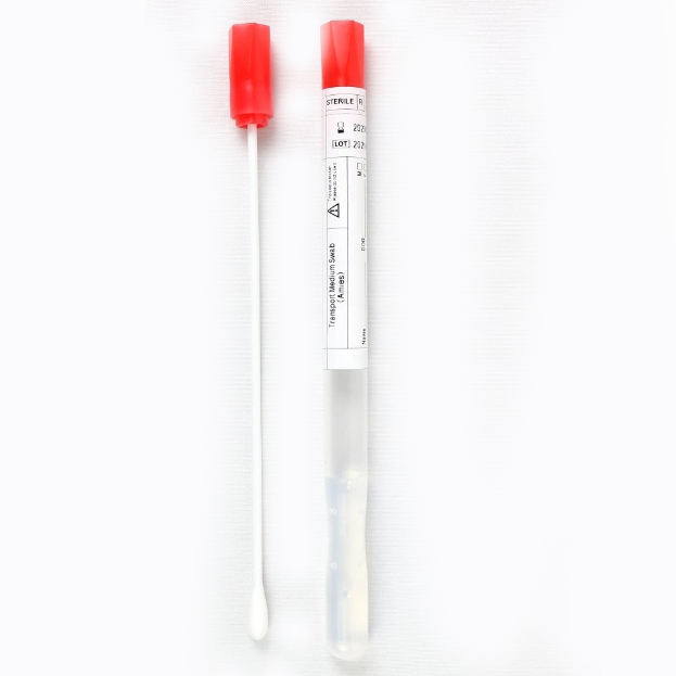 Sterile Specimen Collection Amies Stuart Cary Blair Transport Gel Swab with Gel Medium